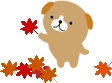 紅葉犬.gif