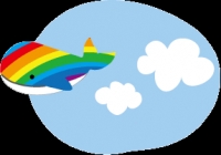 虹のクジラ.gif