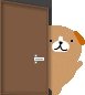 ドア犬.gif
